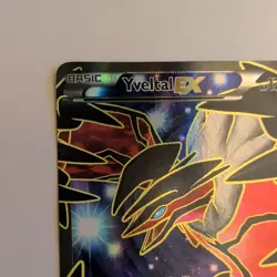 Yveltal EX 144/146 Holo Full Art XY Base Set Pokemon Card LP - Image 2