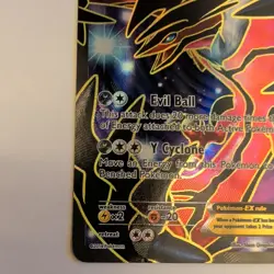 Yveltal EX 144/146 Holo Full Art XY Base Set Pokemon Card LP - Image 5