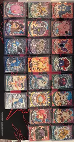 Lot of 22 Topps Pokemon Tv Animation Cards NM Non Holo - Image 1