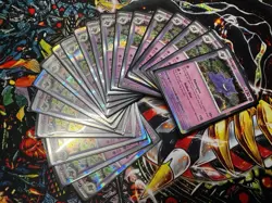 Pokemon TCG Gengar + Mewtwo 094/165 Scarlet & Violet 151 Card Holo Nm LOT (27) - Image 2