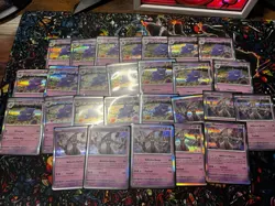 Pokemon TCG Gengar + Mewtwo 094/165 Scarlet & Violet 151 Card Holo Nm LOT (27) - Image 4