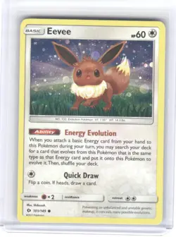 Eevee - (Cosmos Holo) Holofoil Promo Miscellaneous Cards & Products 101/149 LP - Image 1
