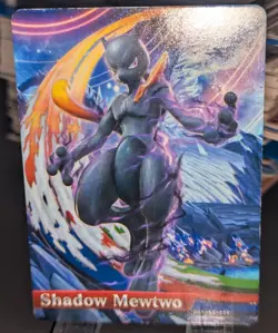 Shadow Mewtwo Amiibo Card 2016 Pokken Tournament - Image 1