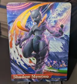 Shadow Mewtwo Amiibo Card 2016 Pokken Tournament - Image 2