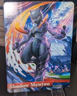 Shadow Mewtwo Amiibo Card 2016 Pokken Tournament - Image 4