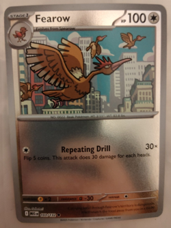 Fearow 103/132 Mega Evolution Reverse Holo Pokemon Card - Image 1