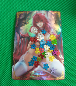 dxd Rias Gremory Goddess Anime Waifu Girl Holo Card - Image 1