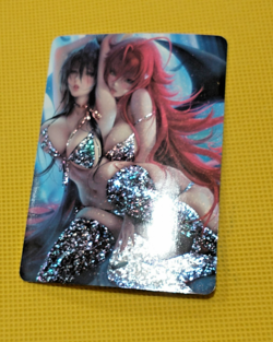 Akeno Himejima & Rias Gremony DxD ACG Waifu Custom Beauty Custom Holo Card - Image 1