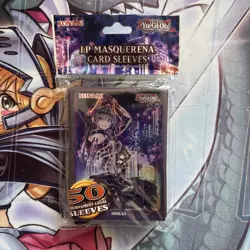 Yu-Gi-Oh! I:P Masquerena Card Sleeves (50 Pack) - Konami New & Sealed - Image 1