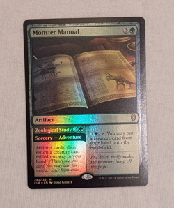 Monster Manual Commander Legends Battle for Baldur's Gate Foil Near Mint 242/361 - Image 1