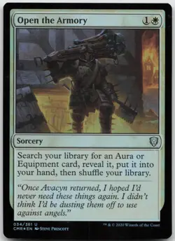 Open the Armory 34 Uncommon Commander Legends Magic: The Gathering Foil NM - Image 1