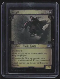 Lord of the Rings #728 Nazgul (0728) (Showcase Scrolls) Foil - Image 1
