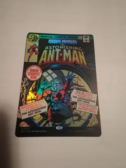 MTG Marvel Super Heroes MSH The Astonishing Ant-Man 0397 FOIL Comic Borderless - Image 1