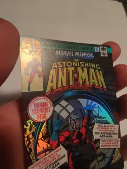 MTG Marvel Super Heroes MSH The Astonishing Ant-Man 0397 FOIL Comic Borderless - Image 3