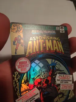MTG Marvel Super Heroes MSH The Astonishing Ant-Man 0397 FOIL Comic Borderless - Image 4