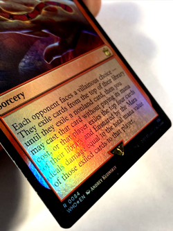 MTG Ensnared by the Mara *FOIL* Doctor Who 0084 NM Rare - Image 2