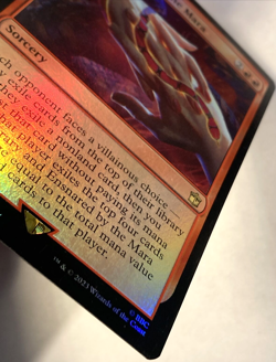 MTG Ensnared by the Mara *FOIL* Doctor Who 0084 NM Rare - Image 3