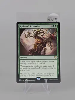 Rishkar's Expertise 170 Commander: Adventures in the Forgotten Realms Regular NM - Image 2