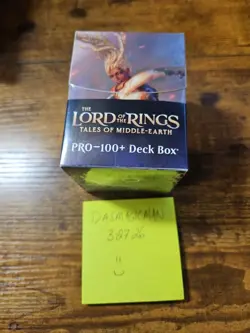 Eowyn Deckbox LOTR Universes Beyond Lord of the Rings TCG MTG - Image 1