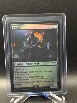 MTG Nazgul *FOIL* The Lord Of The Rings: Tales of Middle Earth 333 NM - Image 1