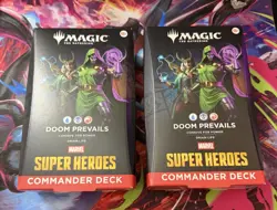 Magic The Gathering Marvel Super Heroes Doom Prevails Commander Deck ** NEW ** - Image 1