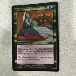 Wizards of the Coast MTG Vile Consumption Invasion Foil Uncommon - Image 2
