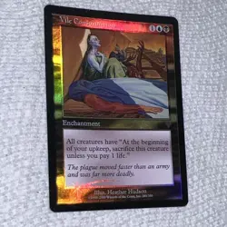 Wizards of the Coast MTG Vile Consumption Invasion Foil Uncommon - Image 3