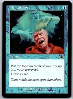 Mental Note 46/143 Common The List Reprints Magic: The Gathering Lightly Played - Image 1