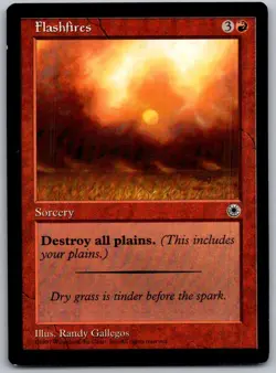 Flashfires Uncommon Portal Magic: The Gathering Lightly Played - Image 1