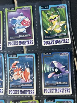 1997 Bandai Carddass Pokemon Card Lot Vending Cards Rare Vintage Japanese - Image 3