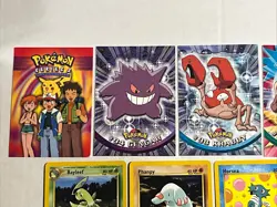 Pokemon Neo Genesis Series & TV Animation Series 2 LOT of 16 Cards 2000 - Image 2