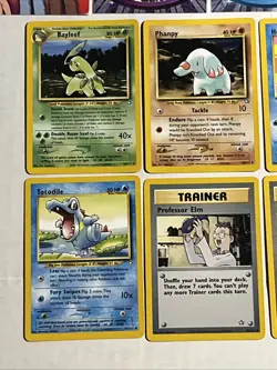 Pokemon Neo Genesis Series & TV Animation Series 2 LOT of 16 Cards 2000 - Image 4