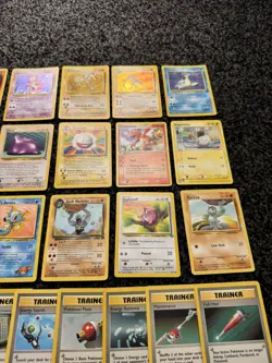 Vintage WOTC Pokemon Bundle x34 Cards Holo Rare Job Lot Dark Charizard Mewtwo - Image 3
