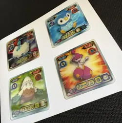 2008 Ensky Pokemon Lenticular Cards Lot – Piplup Altaria Medicham Snover Japan - Image 3