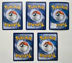 35 Pokemon TCG Raw Single Cards Mixed Lot Bundle Authentic Collection - Image 2