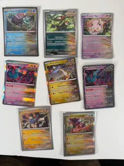 Pokemon TCG Ancient Paradox Lot 8 Cards Raging Bolt Walking Wake Promo/Holo - Image 1