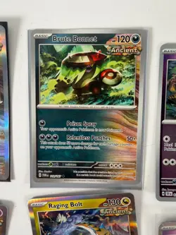 Pokemon TCG Ancient Paradox Lot 8 Cards Raging Bolt Walking Wake Promo/Holo - Image 3