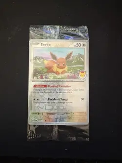 Eevee - (Pokemon Day 2025) (Reverse Cosmos Holo) 074/131 Miscellaneous Cards... - Image 1