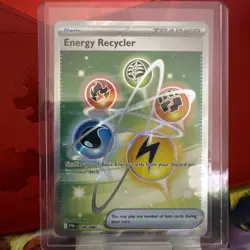 Energy Recycler 108/088 Perfect Order Ultra Rare Full Art Trainer Pokemon Card - Image 1