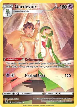 Gardevoir TG05/TG30 Pokemon Silver Tempest Rare Trainer Gallery Full Art NM - Image 1