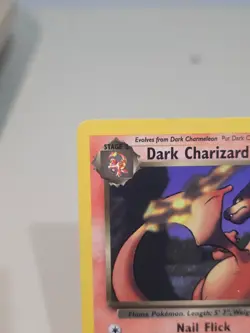 Dark Charizard 21/82 Team Rocket Rare WOTC Pokemon Card MP - Image 5