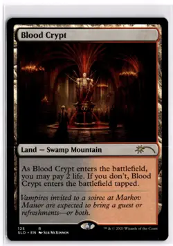 Blood Crypt Secret Lair 125 LP x1 MTG Magic: the Gathering - Image 1
