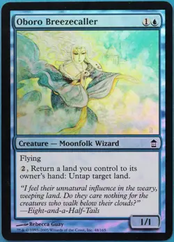Oboro Breezecaller FOIL Saviors of Kamigawa PLD Common CARD (516516) ABUGames - Image 1