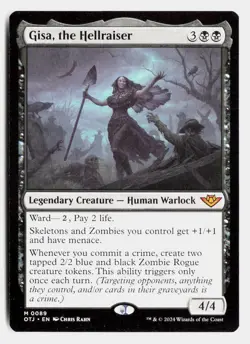 Gisa, the Hellraiser 89 Mythic Outlaws of Thunder Junction Magic: The Gathering - Image 1