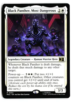 Black Panther, Most Dangerous 584 MSC Magic: The Gathering - Image 1