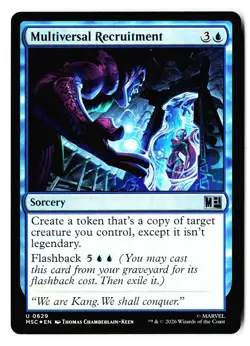 Multiversal Recruitment 629 MSC Magic: The Gathering Foil - Image 1