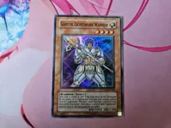 Garoth, Lightsworn Warrior TU01-EN002 SUPER RARE LP YUGIOH - Image 1