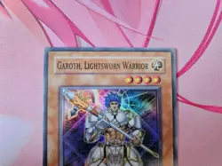 Garoth, Lightsworn Warrior TU01-EN002 SUPER RARE LP YUGIOH - Image 2