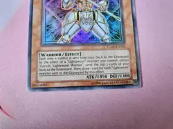 Garoth, Lightsworn Warrior TU01-EN002 SUPER RARE LP YUGIOH - Image 3