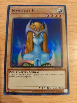 Mystical Elf (Reprint) - LOB-EN062 - Near Mint NM - Super Rare - Unlimited - Image 1